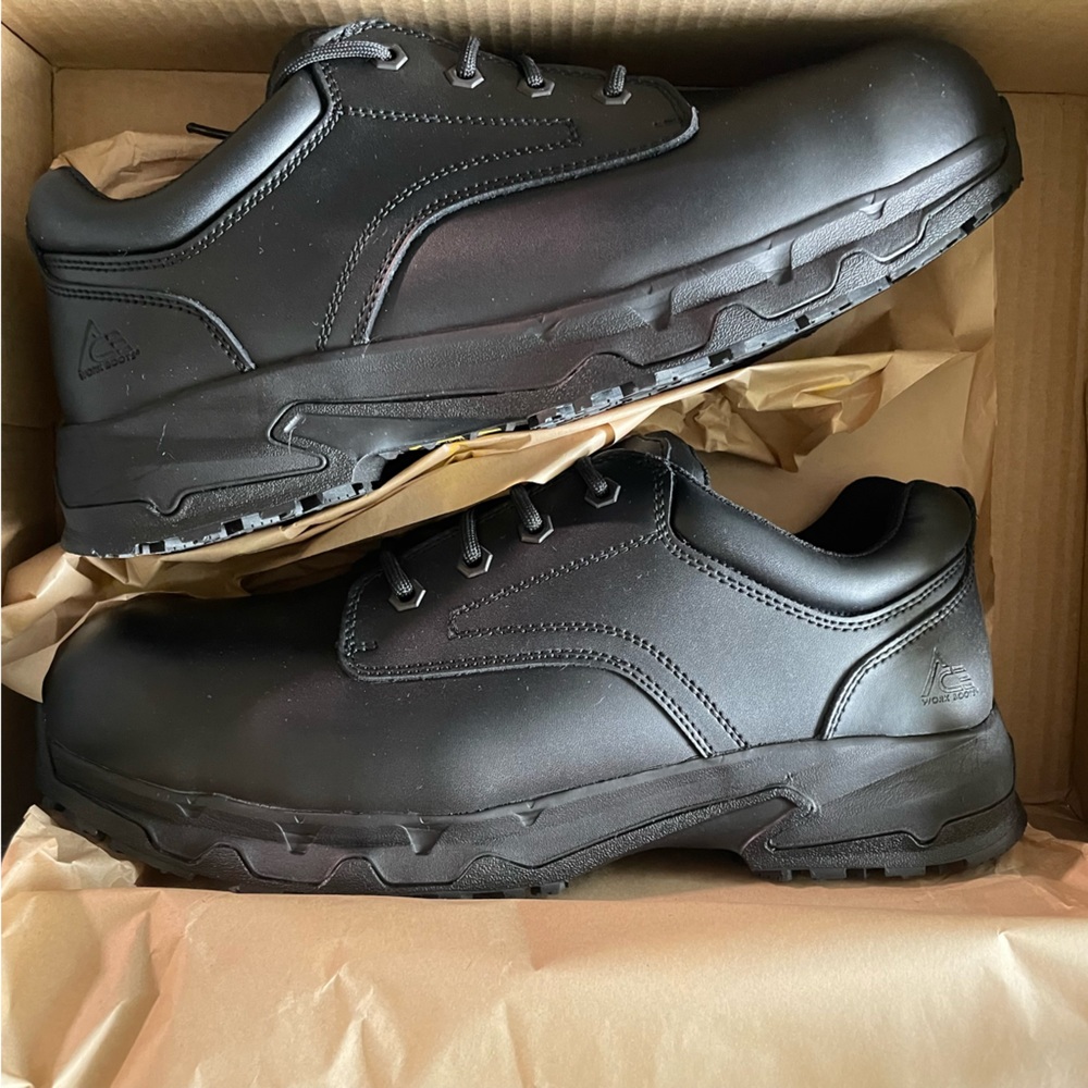 NWB Ace Workboot Aluminum Toed Shoes 11.5